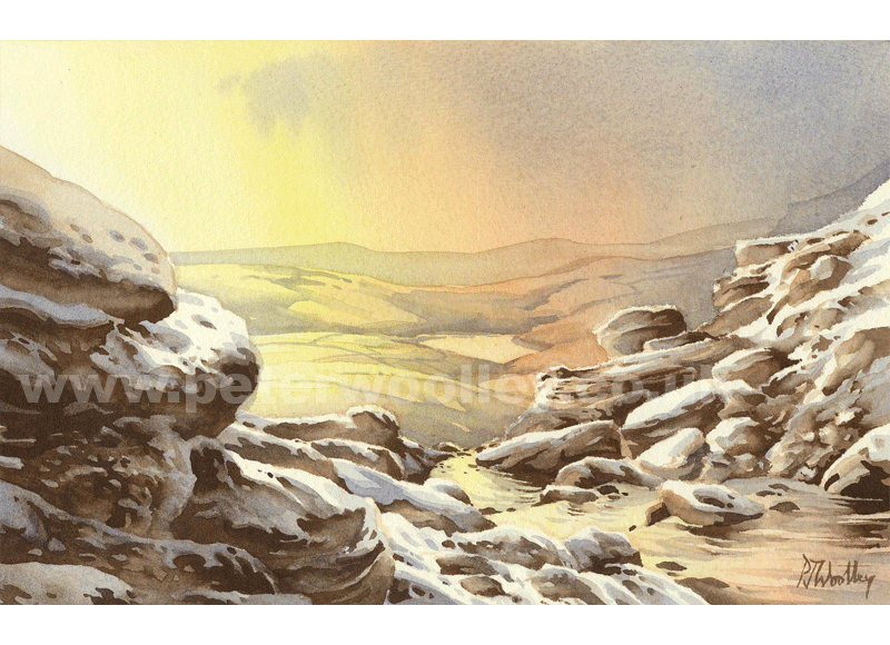 Winter Above Kinder Downfall